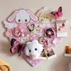 Bunny Felt Cork Board New Cute Cartoon Wall Po Message Board Wall Punch-Free No Damage The Wall Room Decoration Gifts
