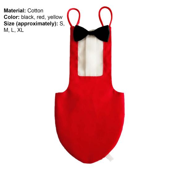 Yousheng Papageien Fluganzug Westlicher Stil Cosplay Hautfreundlich Weich Vogel Papagei Windeln mit Fliege Foto Requisiten