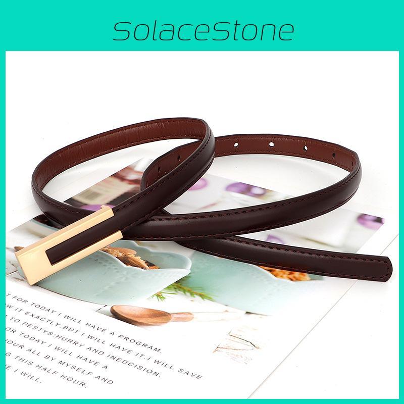 Versatile Thin Waist Belt Minimalist Dress Decoration Decoration For Casual