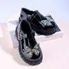 2025 Vintage Mary Jane Round-Toe Shoes for Girls