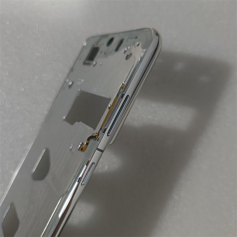 Für Samsung Galaxy S21 Ultra 5G SM-G998B Mittelrahmen Gehäuseplatine LCD-Rahmen Reparatur Ersatzteil Seitentasten