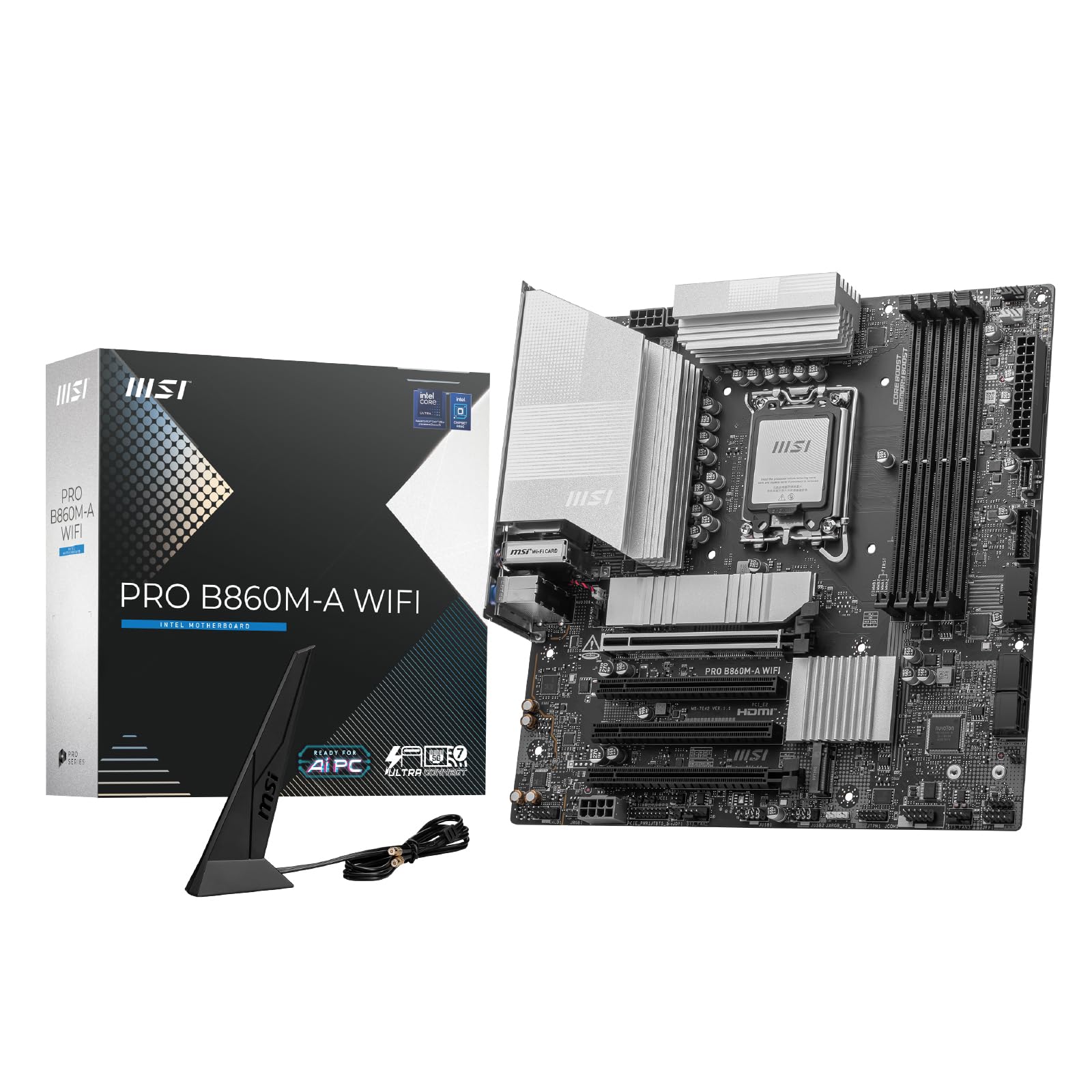 

MSI PRO WIFI Motherboard MB6687 B860M-A Micro-ATX