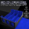Amonel Deck Trading Card PU Holds 3 24 Dividers with Compatible with and Other Card Games with Blue 3 Case, Case, Leather, 3-Column Storage, 2100+