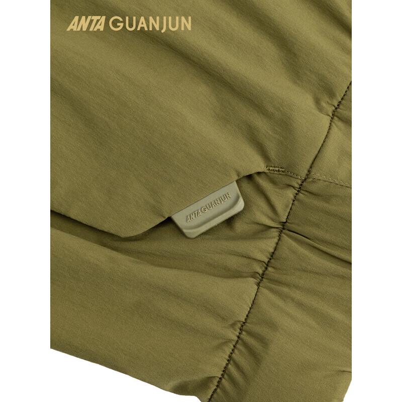 Anta Men's Champion Outdoor Travel Series Breathable Woven Capris Shorts