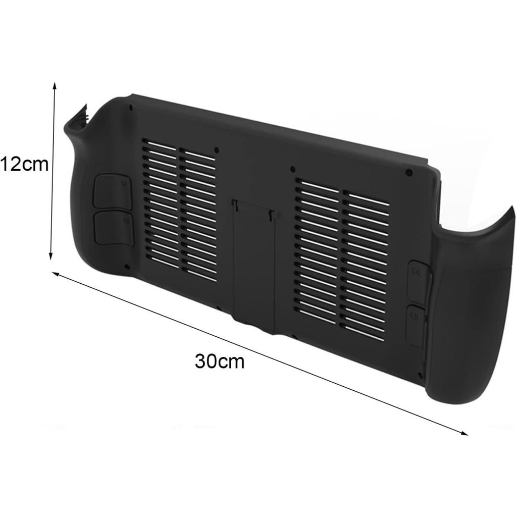 Kühlendes Rückschalengehäuse für Steam Deck, Schutzhülle mit Halterung, stoßfestes Spielekonsolen-Zubehör