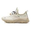 Li Ning Kids Sports Lifestyle Series Synthetic Leather Soft Comfortable Non-Slip Shock Absorbing Wear-Resistant Breathable Casual Shoes YKCV088-7