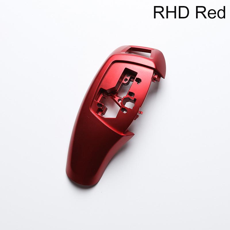 LHD RHD ABS Car Carbon Fiber Gear Shift Lever Knob Cover For BMW 3 4 5 6 7 Series F30 F31 F10 F25 F06 F07 F32 F02