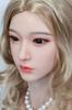 Figure Head Only, 100% Silicone Head, Head Only, Wig Type, Two Connection Methods, Wig Type, GJ-062 Number