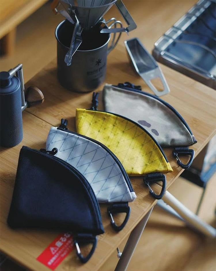 Coffee Space Coffee Filter Paper Carrying Case RPB-101, Dustproof and Water-Repellent, Fits Conical and Trapezoid Filters, Perfect for Camping and