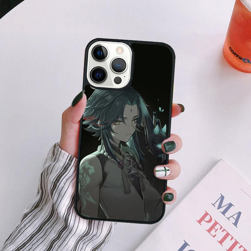 Cool Genshin Impact Xiao Phone Case For iPhone 17 Air 14 13 12 16Pro Max 15 Plus Max Cover Shell Coque