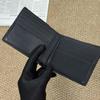 [Pre-Owned] Intreccio Woven Classic Bifold Leather Wallet Small - Very Good #10S27AA