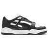 Puma Slipstream Leather Fabric Synthetic Leather Non-Slip Wear-Resistant Low-Top Sneakers Unisex Sneakers Black White 387544-26