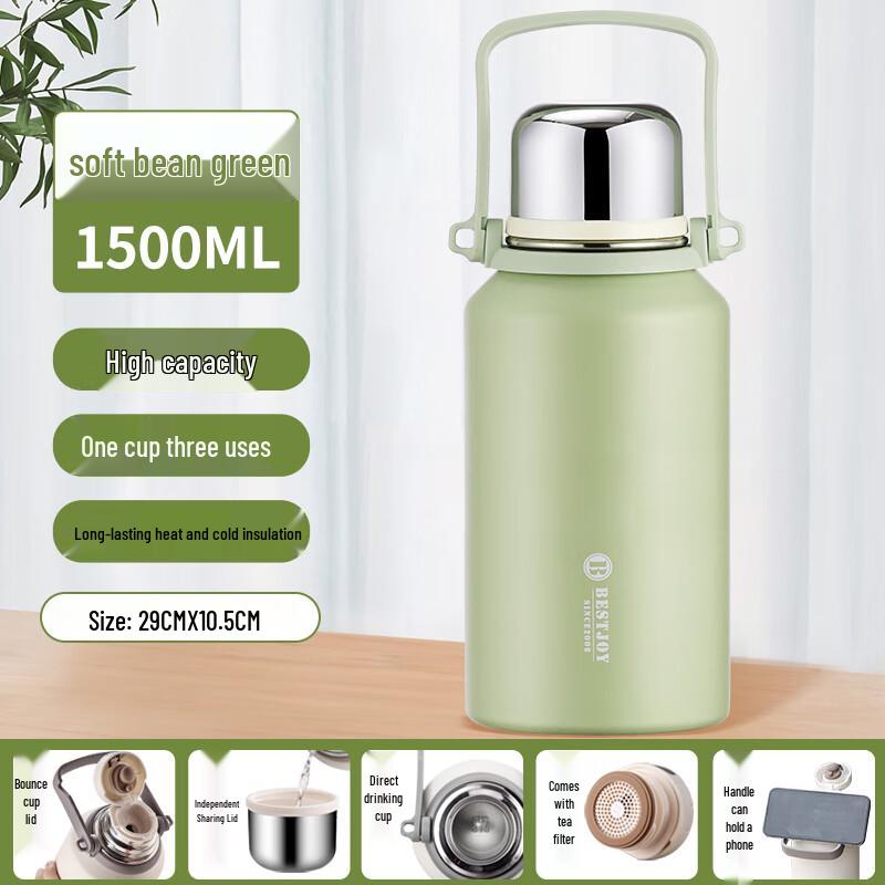 Fuguang Shixi Portable Stainless Steel Insulated Thermos