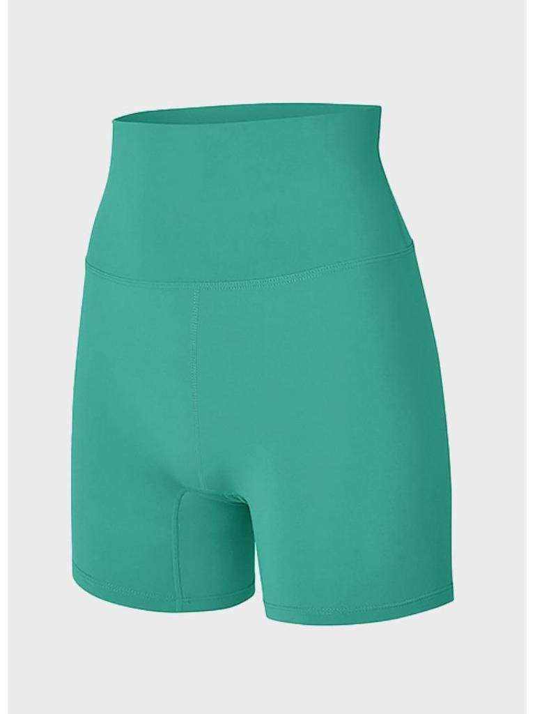 High Waist Hip Lift Yoga Shorts - Women's Slimming, Anti-Exposure Running Leggings