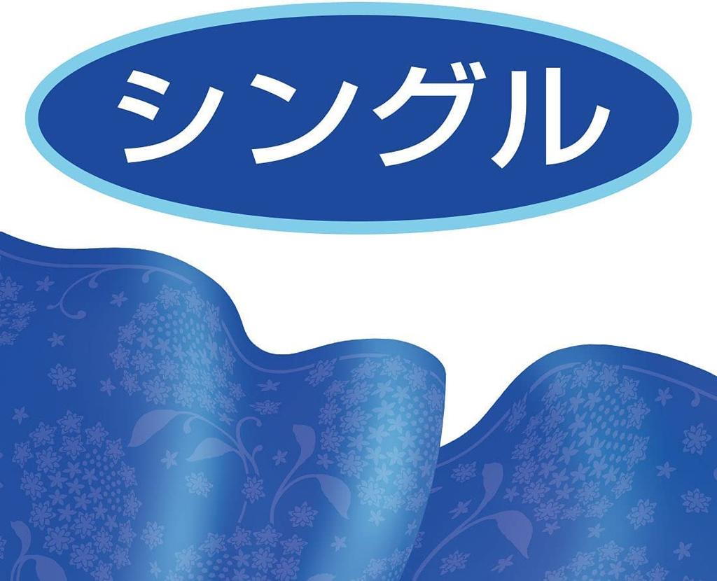 Elleair Toilet 55m X 12 Relaxing Scent Paper, Rolls, Single, 100% Pulp,