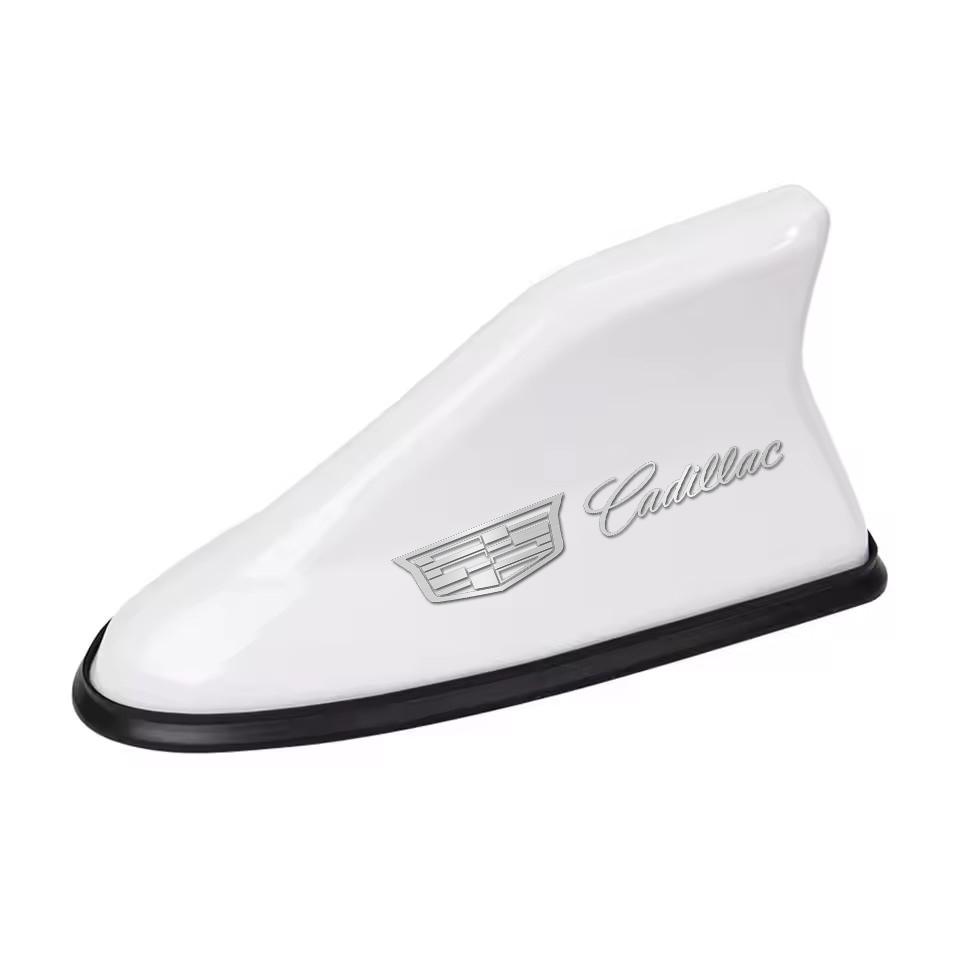 Car Logo Roof Top Shark Shape Fin Antenna Radio Signal Aerial for Cadillac ATS BLS CT4 CT5 CTS ESCALADE EXT SRX STS XLR XT6 XTS
