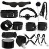 BDSM Restraints Sex Toys Bondage Set 11 Pcs Sex Leather Restraint Kits for Women and Couples