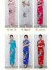 Elegante Abito Cheongsam Manica Corta Taglie Forti - Moda Retrò per Passerella e Uso Quotidiano