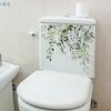 Zelené listy rostlin Samolepka na stěnu Koupelna Toaleta Dekor Obývací pokoj Skříňka Domácí dekorace Samolepky Zkrášlení Samolepící nástěnná malba