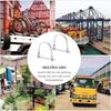 10Pcs Wire Lock Pin, Carbon Steel Shaft Locking Pin, Round Loop Wire Lock Pin for Track Farm Lawn(6*50)