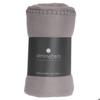 Plaid polaire gris souris 125x150cm - Atmosphera createur d'interieur