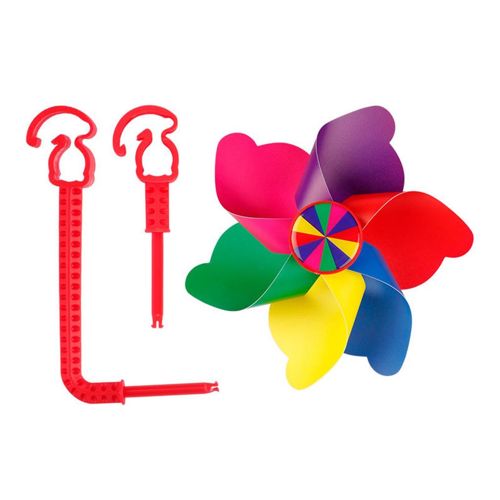 Fahrräder Lenker Windrad für Kinder Fahrräder Lenker Windrad Windmühle Drehende Blume Windrad Bunte Dekorationen
