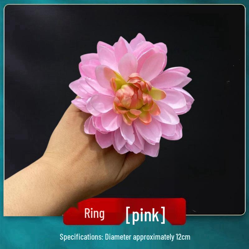 Dream Lotus Dance Peony Hand Flower for Women - Classical Dance Accessory