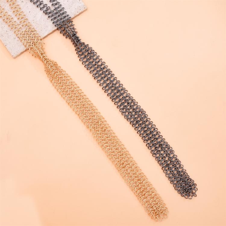 Exaggerated Choker Necklace Party Tie for Women Teens Punk Theme Neckwear for Casual Outing Special Occasion Neckpiece