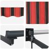 Manual Articulated Arm Awning with LEDs 3.5 x 2 m