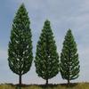 50pcs Artificial Miniature Pine Trees Plastic Model Scenery Railroad Decoration Building Landscape For DIY Toys Scale Dioramas