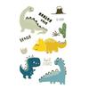Luminous Tattoo Stickers Temporary Fake Tattoos Kid Glow Paste On Face Arm Leg for Children Body Art Mermaid Dinosaur Sticke