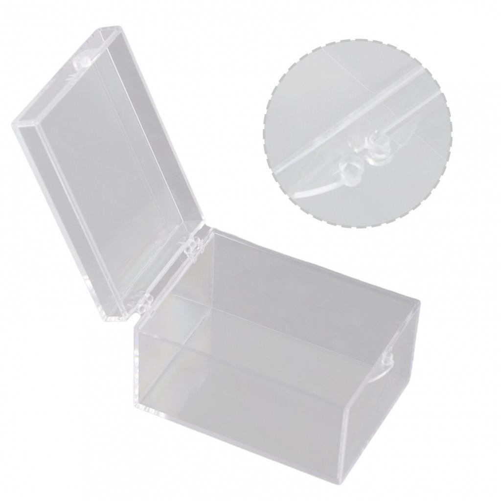 Transparente Aufbewahrungsbox für Insektenproben aus klarem Kunststoff