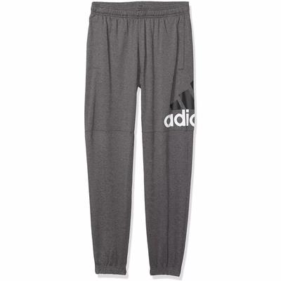 Essentials Performance Confortable Élégant Joggers Tricotés Fuselés Homme Joggers Gris Foncé Blanc CF5073