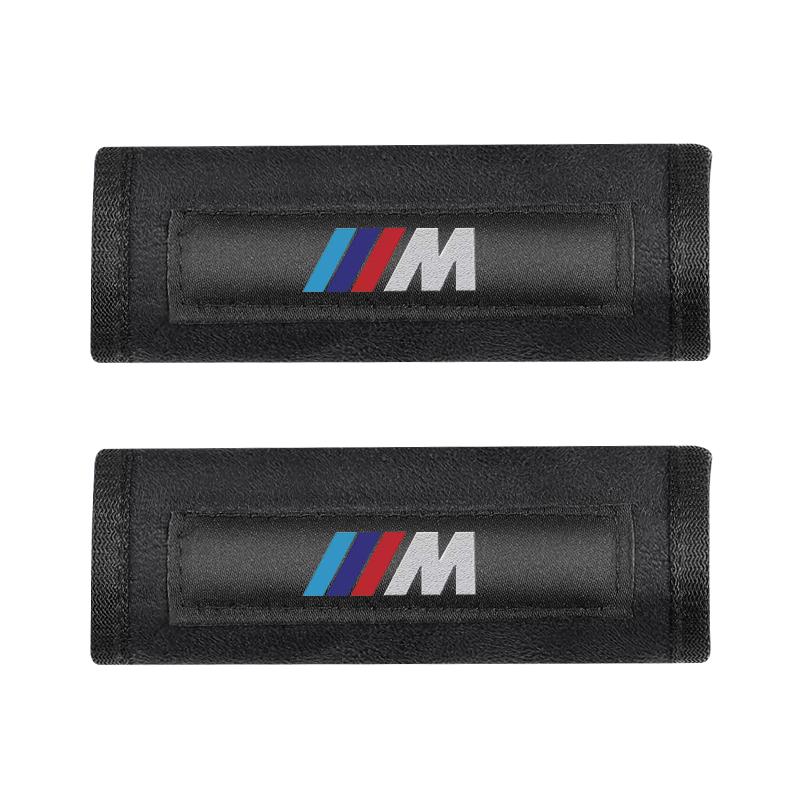 Soft Plush Cushioned Car Roof Grab Handle Protective Cover M Performance Interior Decor Sleeve Fit BMW M3 M5 X1 X3 E90 E91 M1
