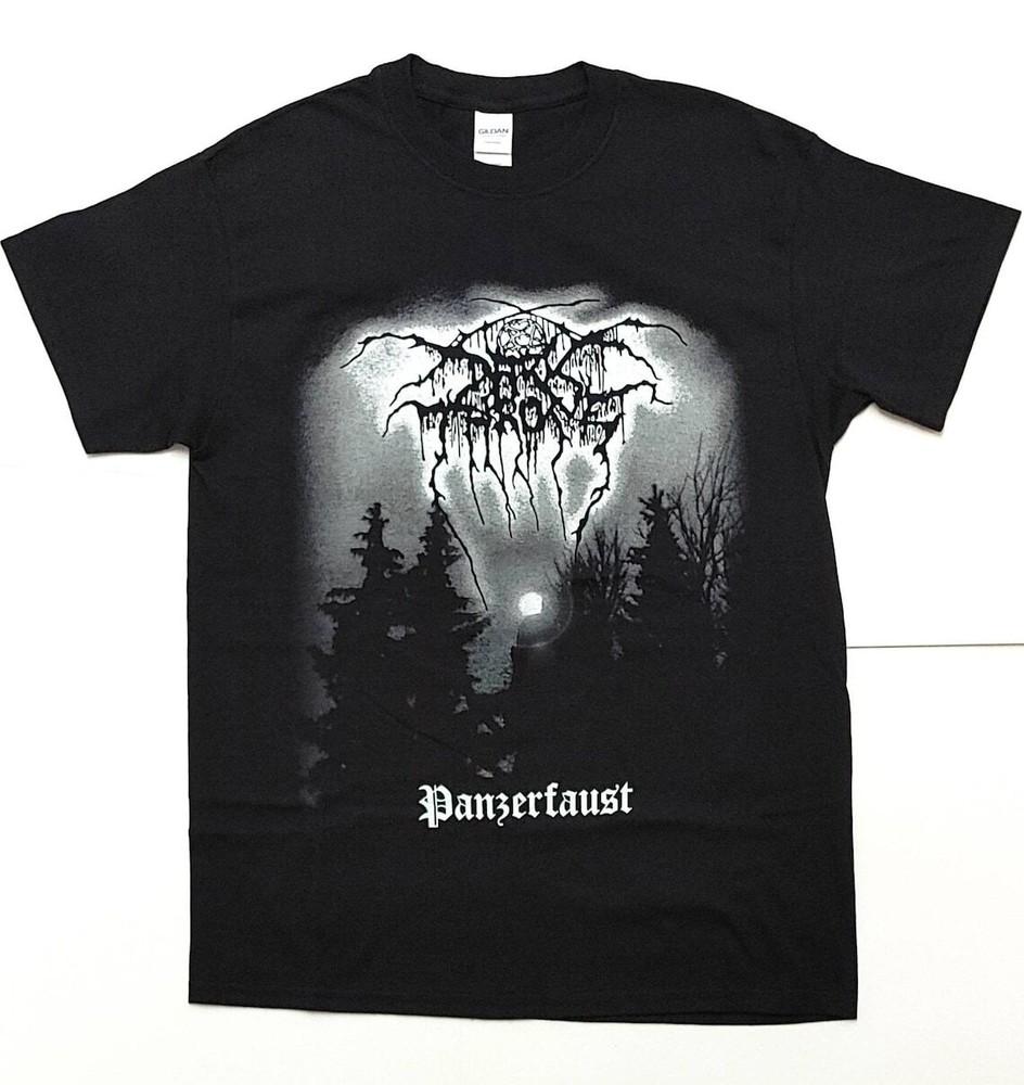 НОВЫЙ 2008 Darkthrone Panzerfaust Футболка Размер S-5XL Репринт Унисекс Футболка S