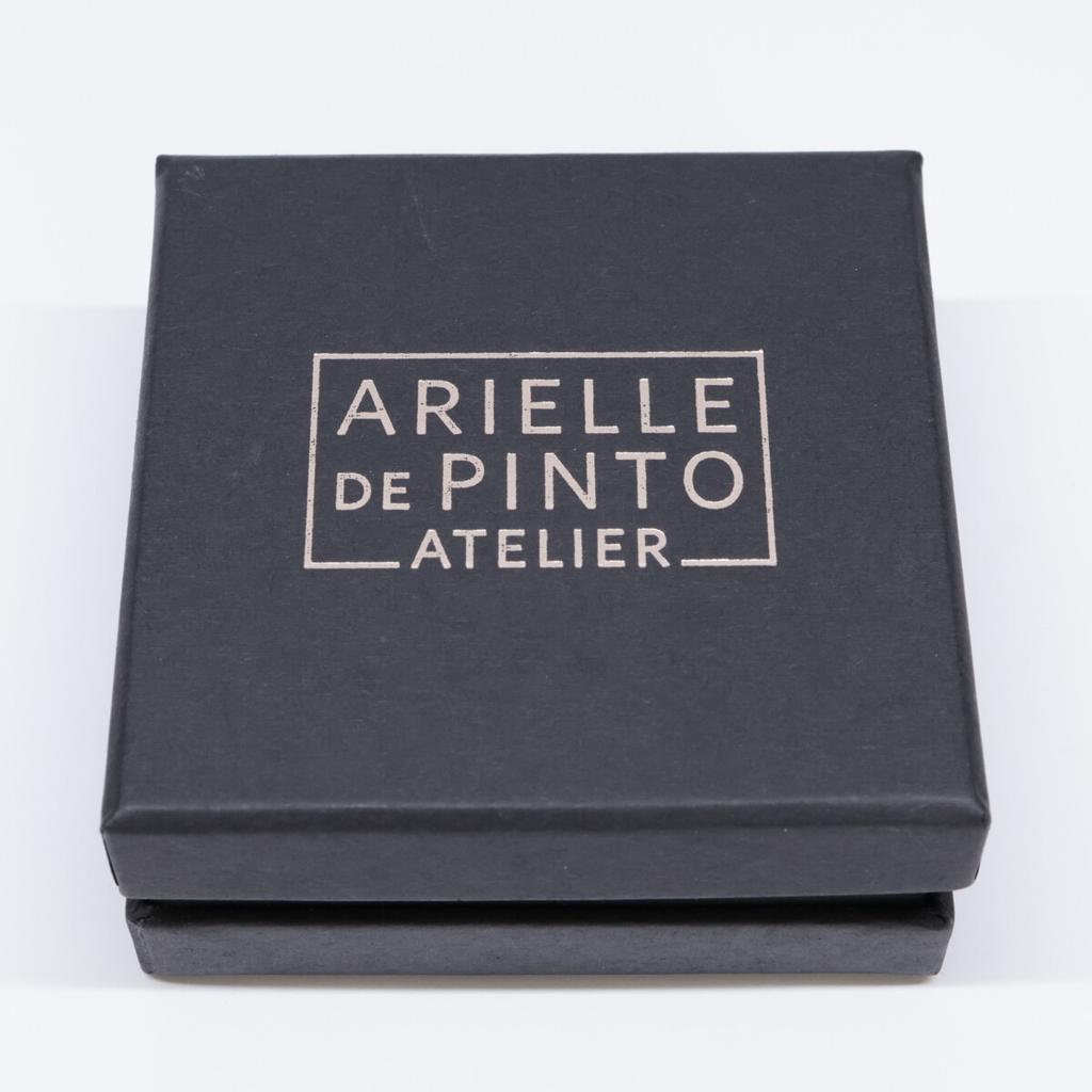 ARIELLE De PINTO AP-S1104 Atelier Scallop Drop Chain Necklace Rose Gold+SpectrumUsed