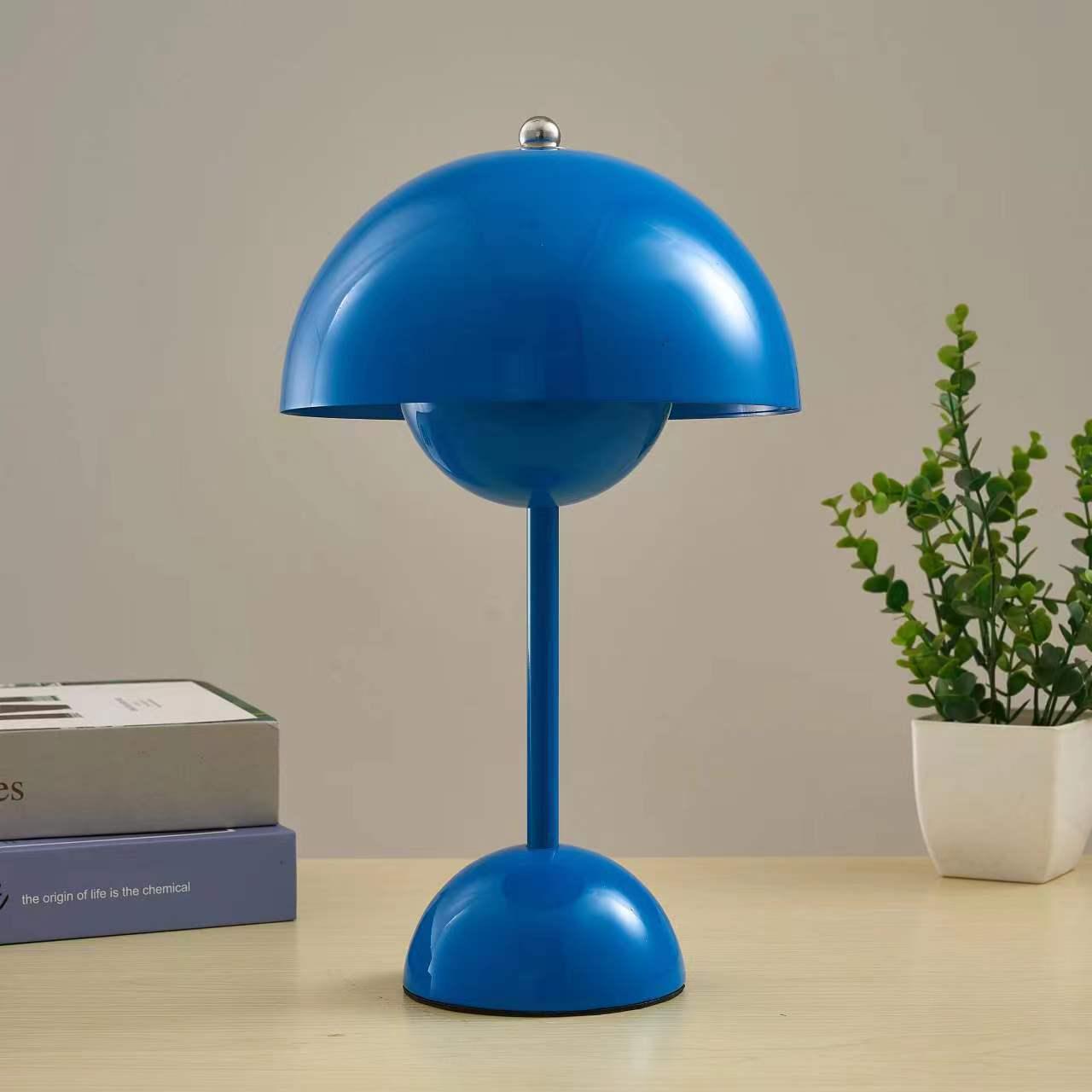 

Macaron Touch LED Mushroom Lamp - Flower Bud Design for Living Room or Bedroom