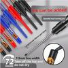 45mm Tip Deep Hole Long Head Nib Markers Set for Metal Pen Waterproof Bathroom Woodworking Decoration Multi-Purpose White Ink