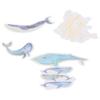 Blue Stickers Washi Paper Whale Stickers Decorative Stickers Washi Stickers  for DIY