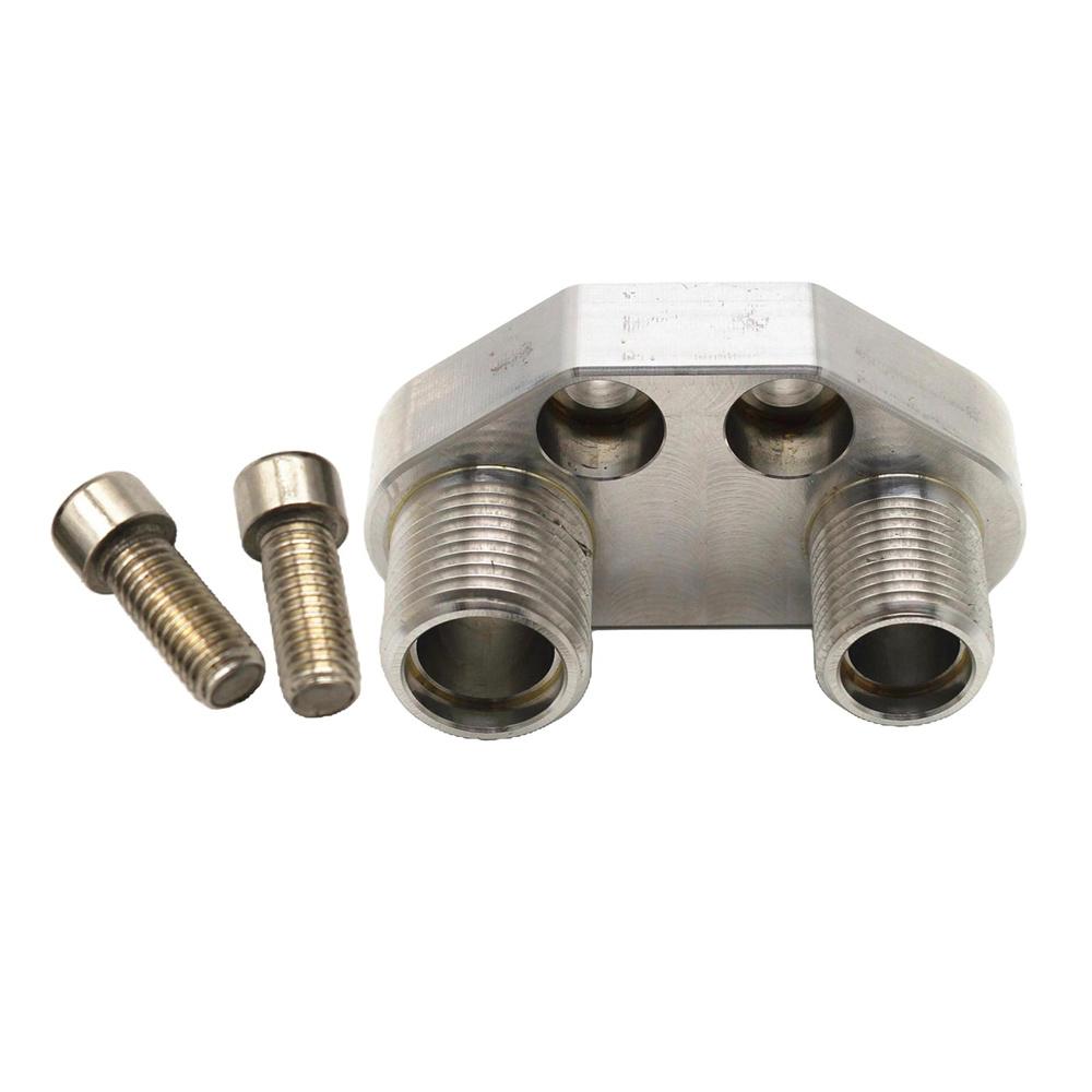 Air Compressor Connector Billet Aluminum Adapter Fittings For Sanden SD7B10 7176