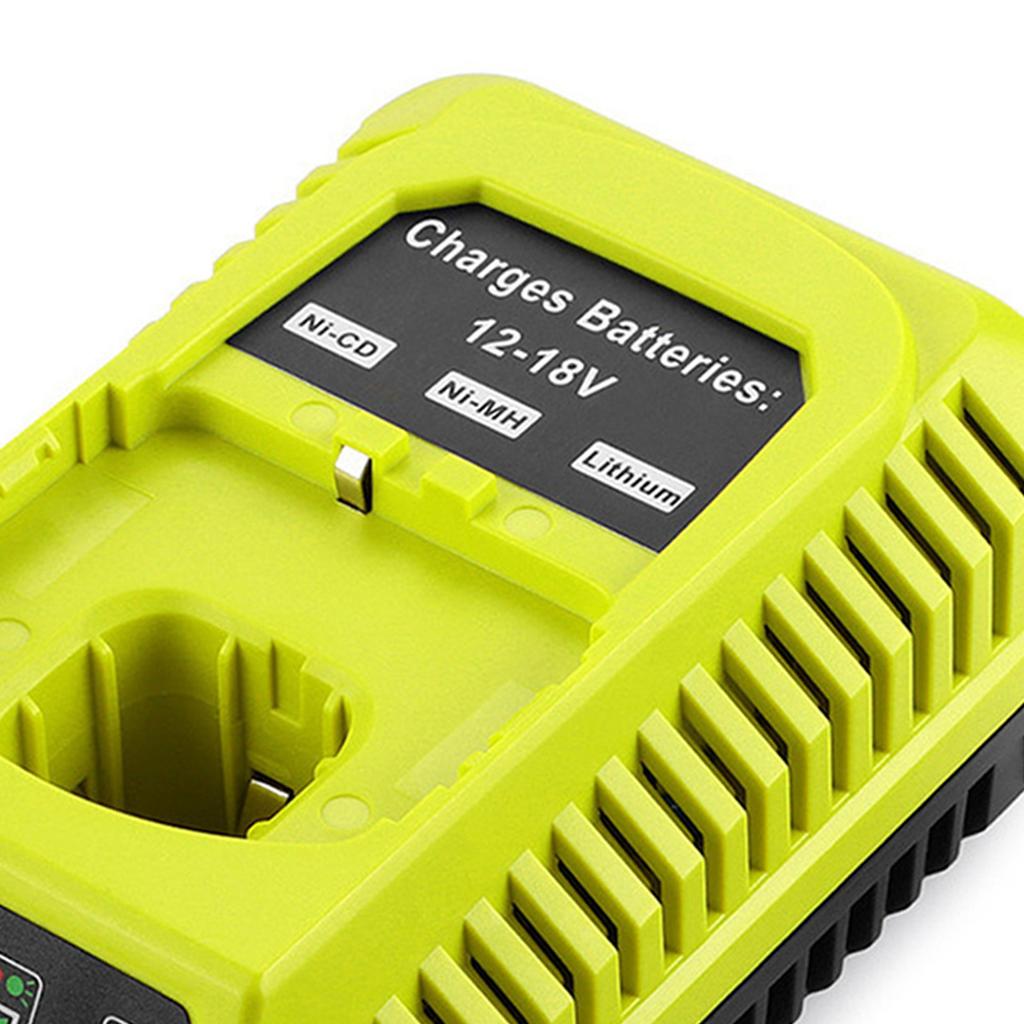 Battery Charger Adapter 12V?18V Power Tool Fast Charging Replacement for RYOBI P117 P108 Nickel