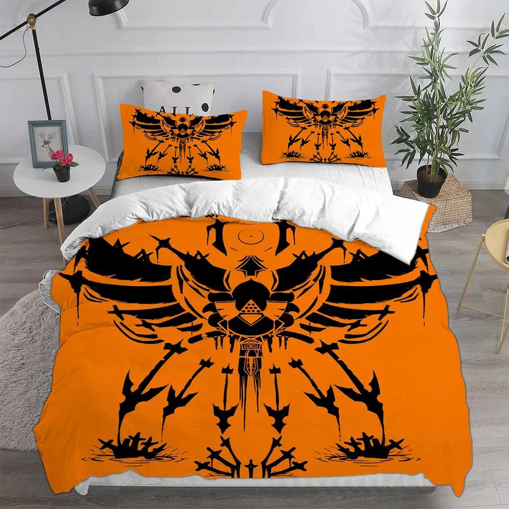 Game Ultrakill Bedding Sets Comforter Quilt Bed Cover Duvet Cover Pillow Case Eu Single Us Twin 2-3 Pieces Sets Kids Adult Size