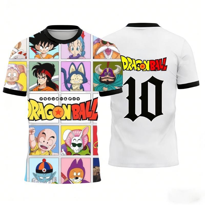 2026 Dragon Ball Goku Anime Graphic T-shirt Sports  Men's T-Shirt Children's