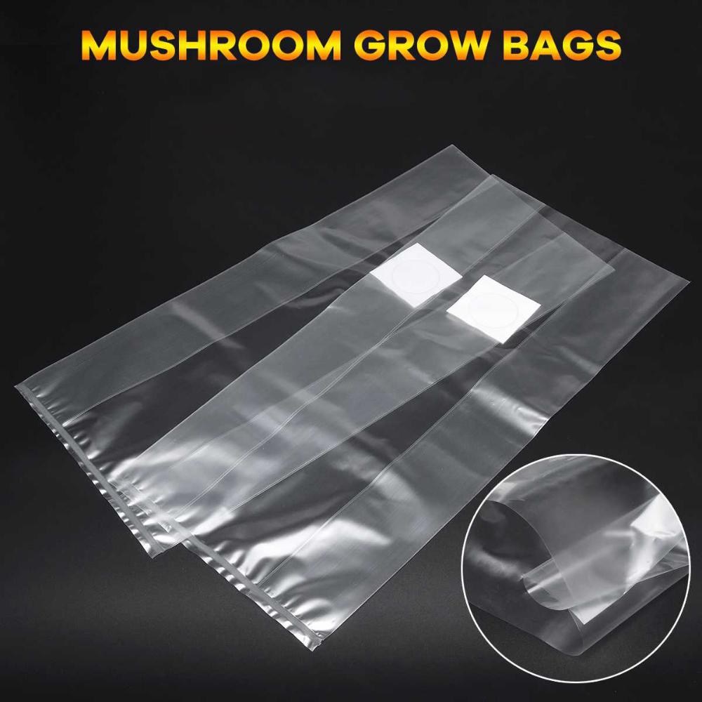Planting Breathable Edible Fungus Mushroom Growing Bags Garden Supplies Spawn Bag Cultivation