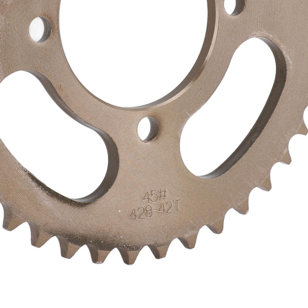 428 42T Motorcycle Sprocket High Toughness Rear Sprocket Rear Drive Sprocket Cycling Riding