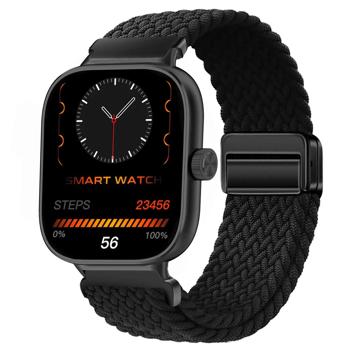 

Магнитная петля для Xiaomi Redmi Watch 5 4 Ремешок Регулируемый плетеный спортивный нейлоновый сменный ремешок браслет Miband 8pro 9pro For Redmi watch 4