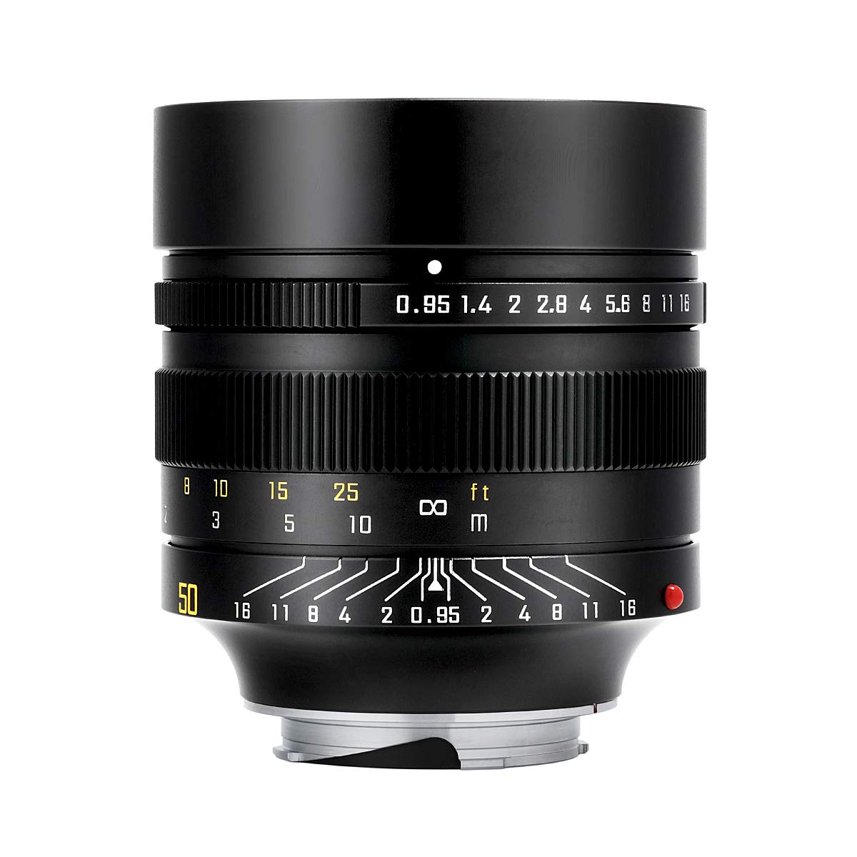 

Nakaichi Optics SPEEDMASTER 50mm для Leica M Чорний F0.95
