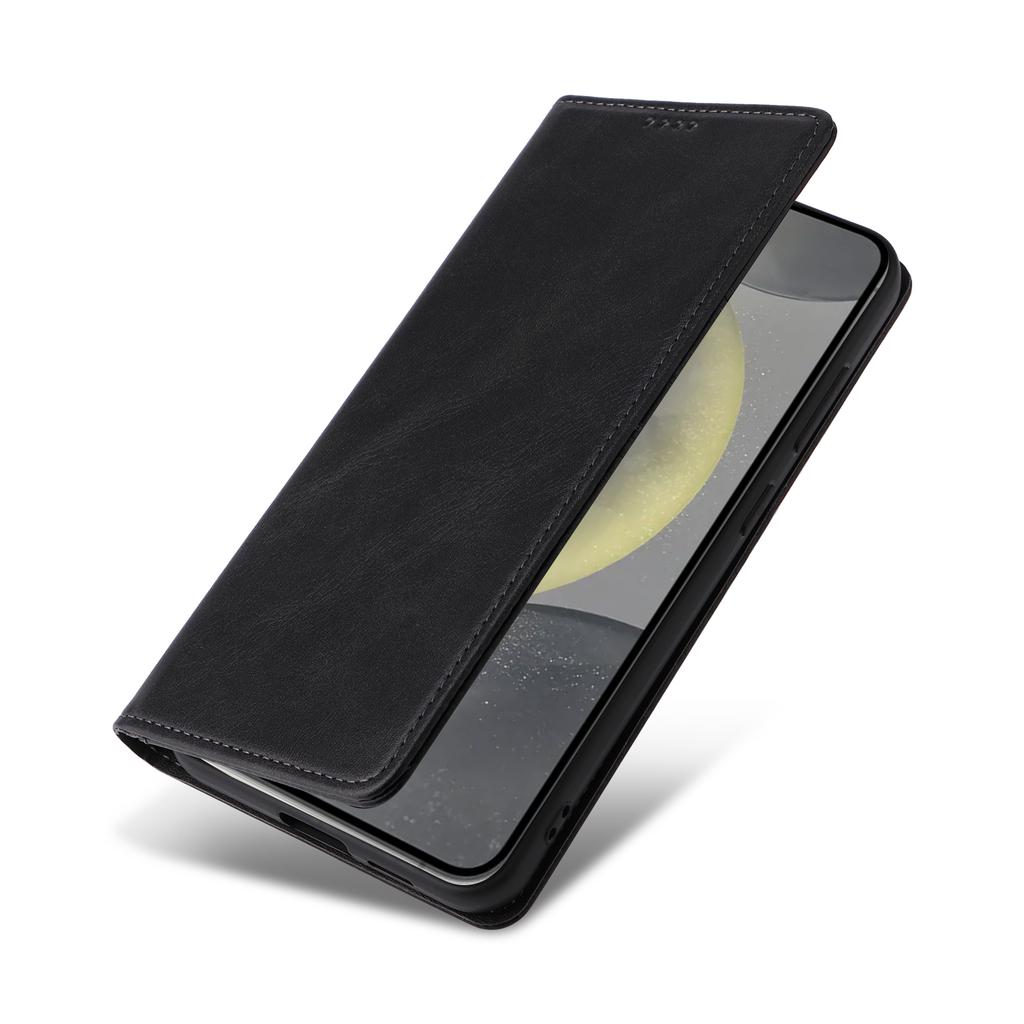 For Samsung Galaxy S26+ Case RFID Blocking PU Leather Phone Wallet Cover