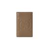 Gucci Double G Logo Embossed Flap Leather Card Holder Men Accessories Gray Brown 739478-AABY0-2801