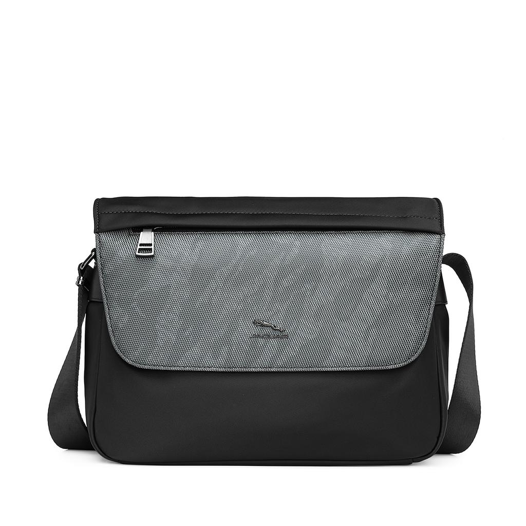 New JAGUAR Fabric Crossbody Bag, Shoulder Bag Regular Men's Black JX1T1220373101